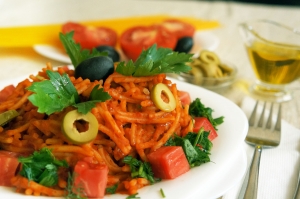 Corn-Rice Spaghetti