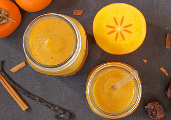 Smoothie From Presimmons And Dates